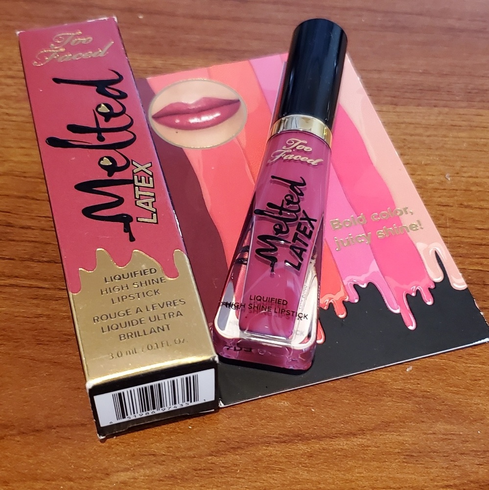 Too faced melted latex in Hot Mess color